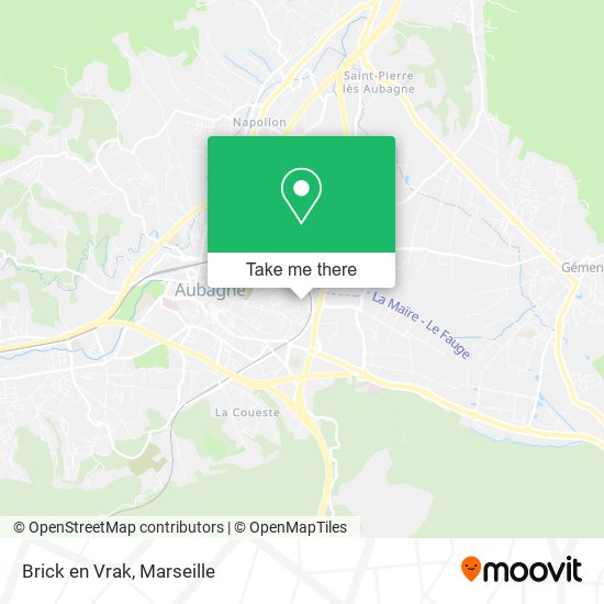 Brick en Vrak map