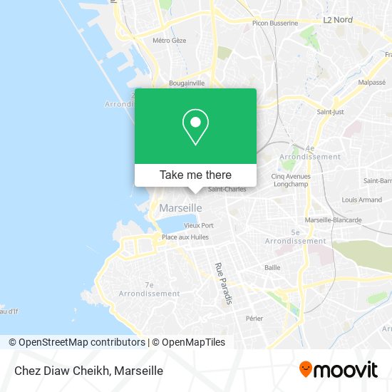 Chez Diaw Cheikh map