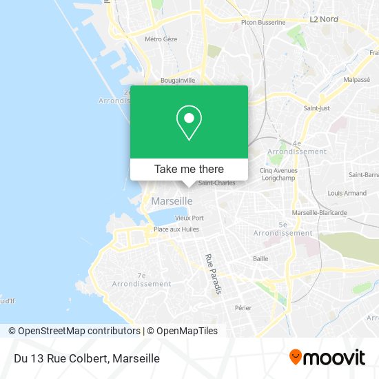 Du 13 Rue Colbert map