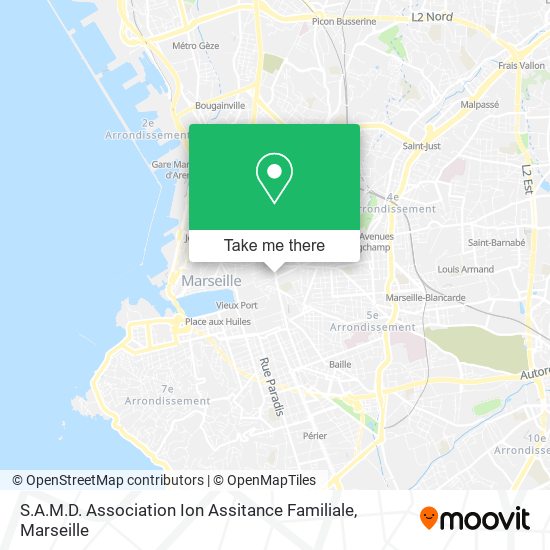 S.A.M.D. Association Ion Assitance Familiale map