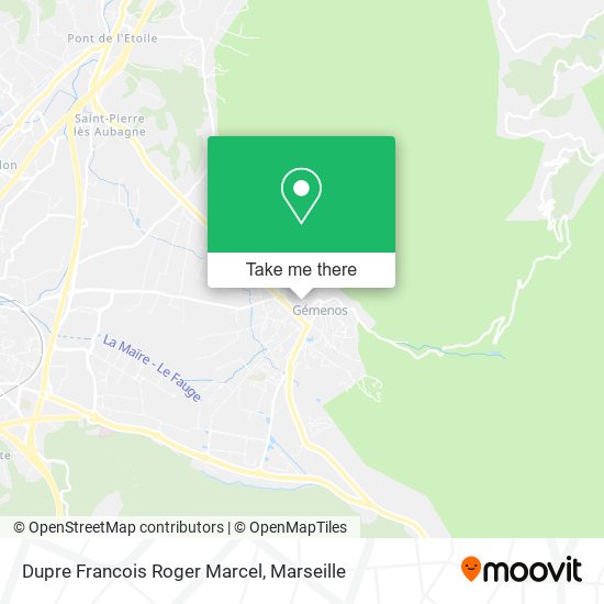 Mapa Dupre Francois Roger Marcel