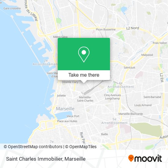 Saint Charles Immobilier map