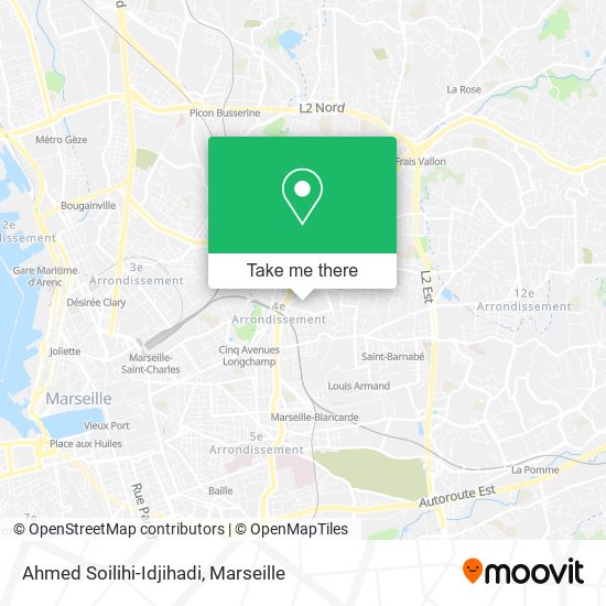 Ahmed Soilihi-Idjihadi map