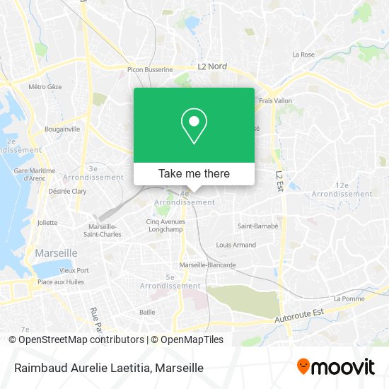 Raimbaud Aurelie Laetitia map