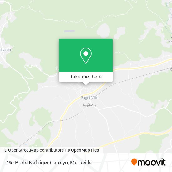 Mc Bride Nafziger Carolyn map