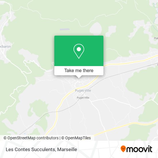 Les Contes Succulents map