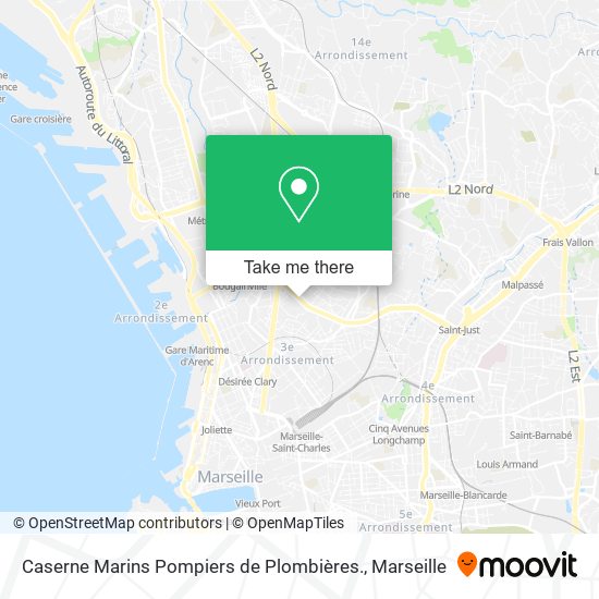 Caserne Marins Pompiers de Plombières. map