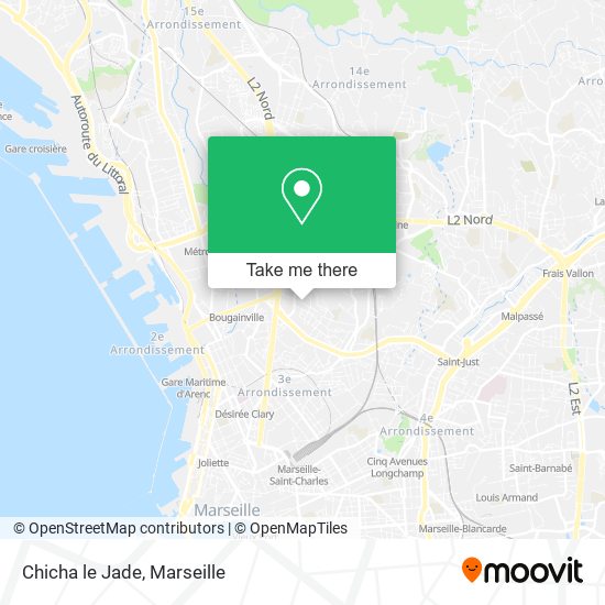 Chicha le Jade map