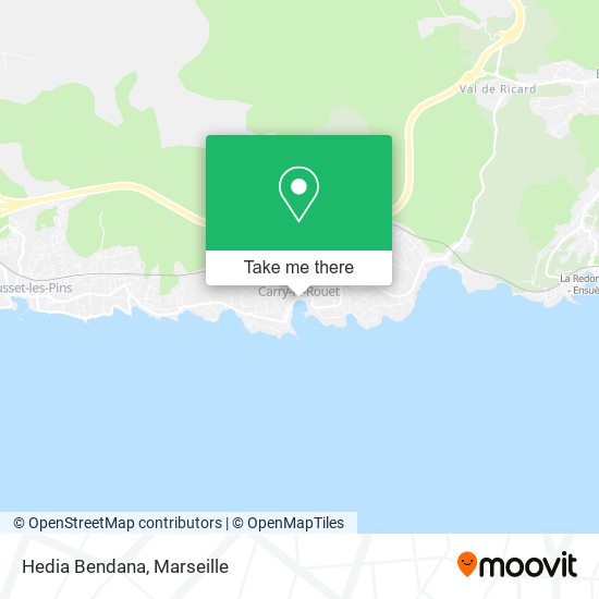 Hedia Bendana map