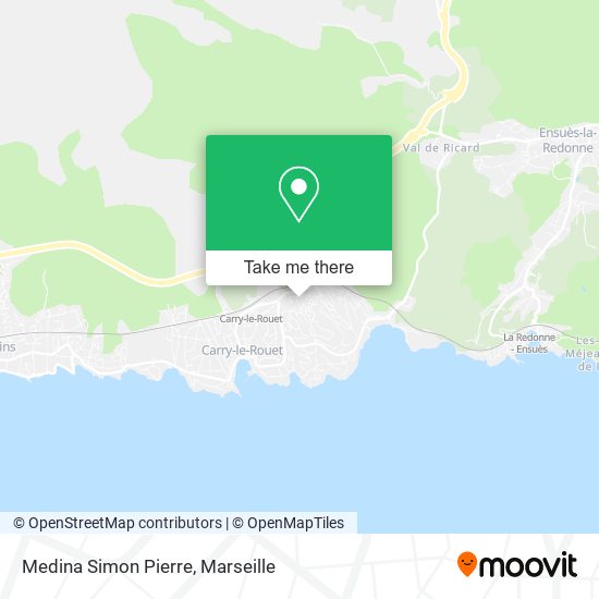 Medina Simon Pierre map