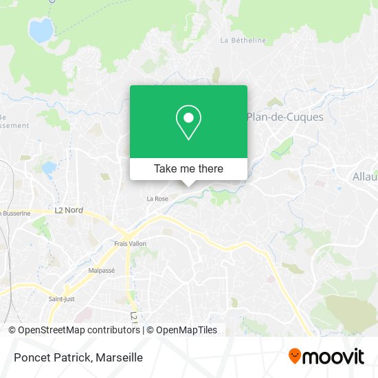 Poncet Patrick map