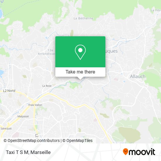 Taxi T S M map