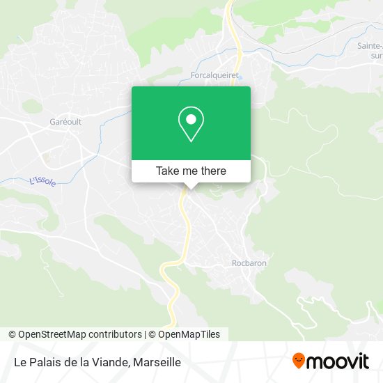 Le Palais de la Viande map