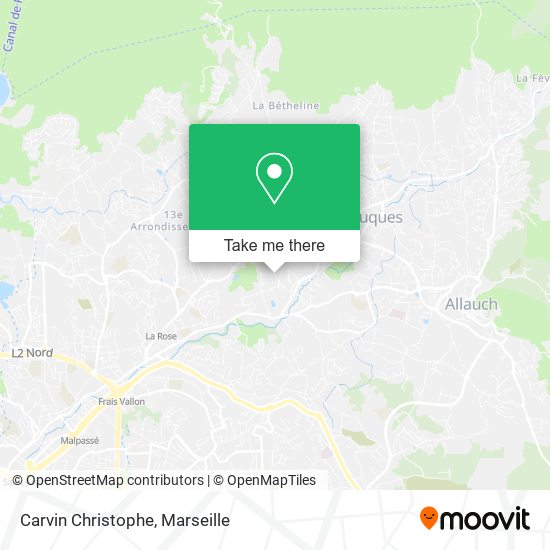 Carvin Christophe map