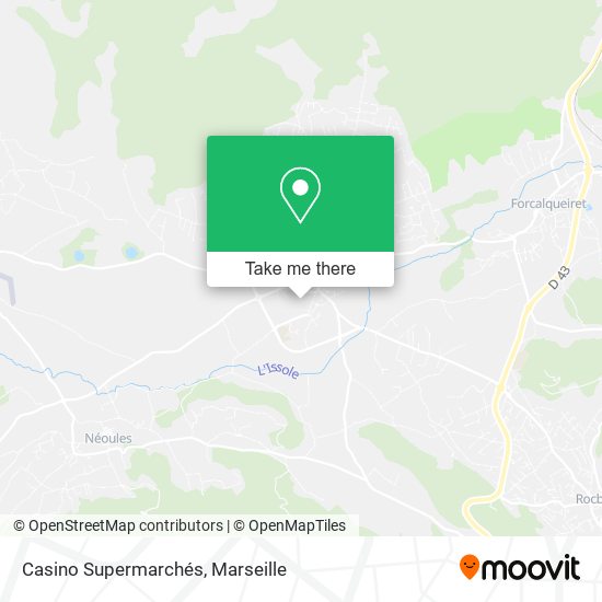 Casino Supermarchés map