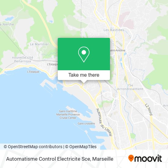 Automatisme Control Electricite Sce map