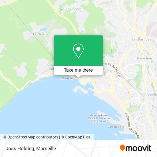Joss Holding map