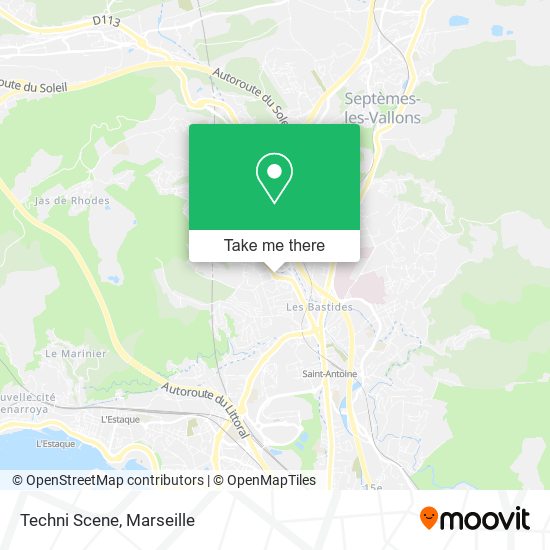 Techni Scene map