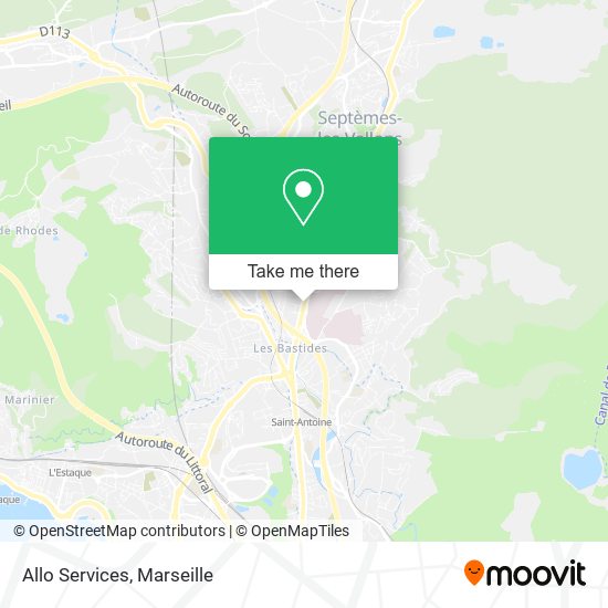 Allo Services map