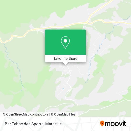 Bar Tabac des Sports map