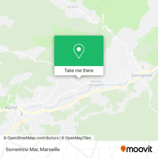 Sorrentino Mar map