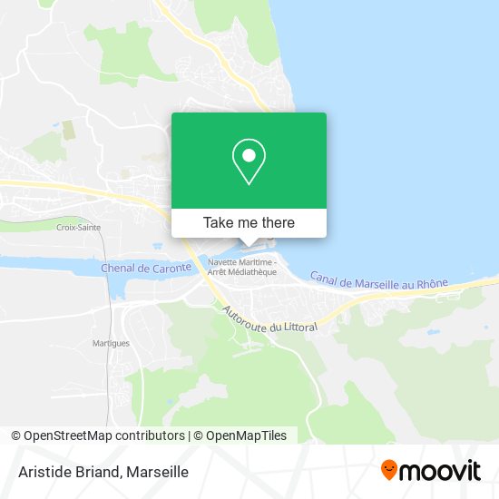 Aristide Briand map