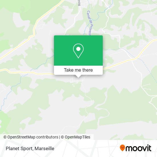 Planet Sport map
