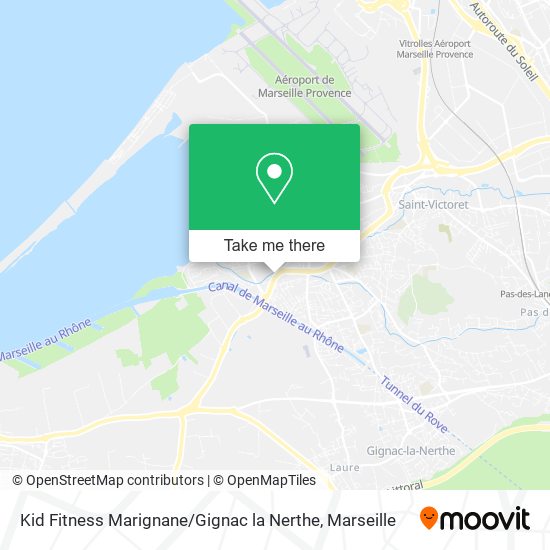 Kid Fitness Marignane / Gignac la Nerthe map