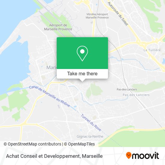 Achat Conseil et Developpement map