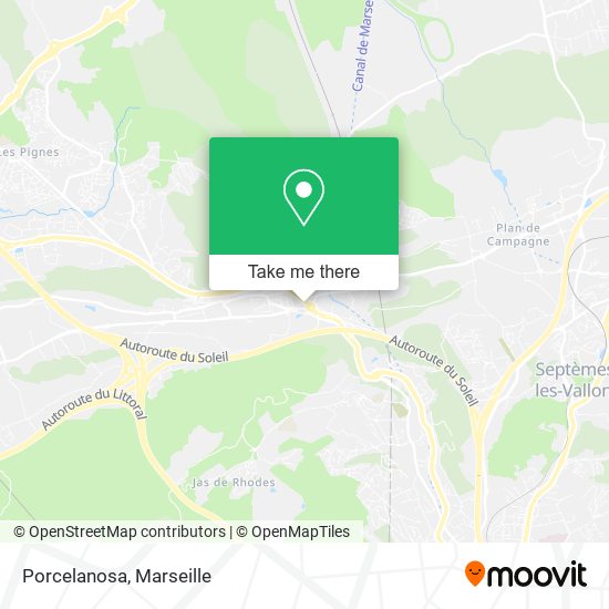Porcelanosa map