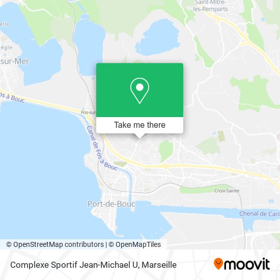 Complexe Sportif Jean-Michael U map