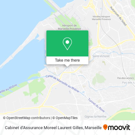 Cabinet d'Assurance Moreel Laurent Gilles map