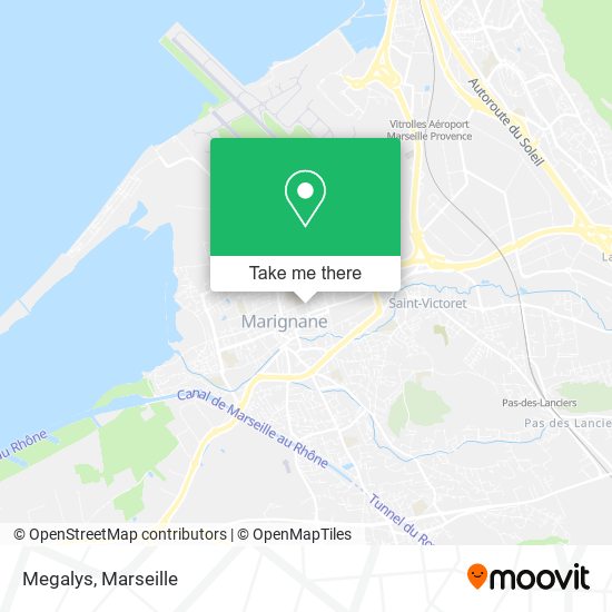 Mapa Megalys