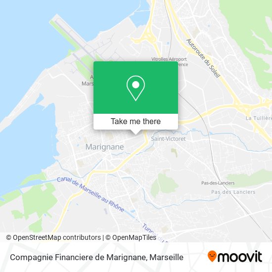 Compagnie Financiere de Marignane map