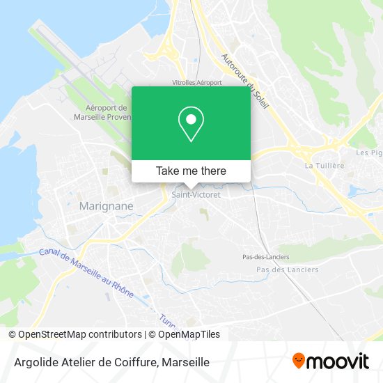 Argolide Atelier de Coiffure map