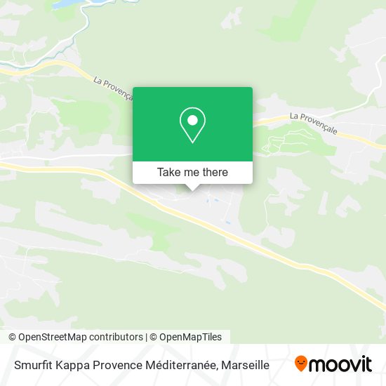 Smurfit Kappa Provence Méditerranée map