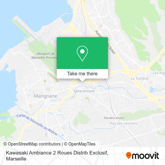 Kawasaki Ambiance 2 Roues Distrib Exclusif map