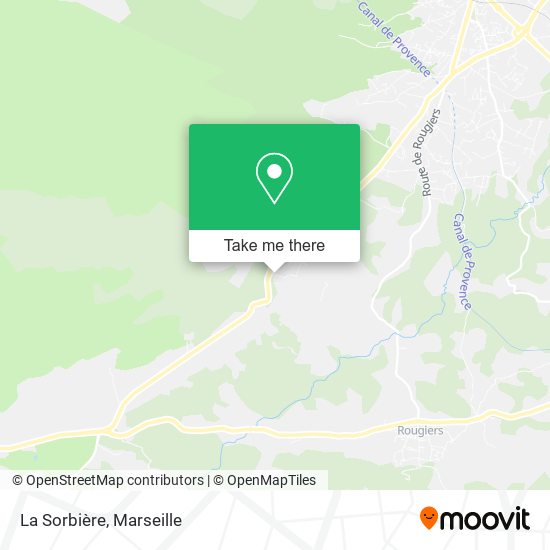 La Sorbière map