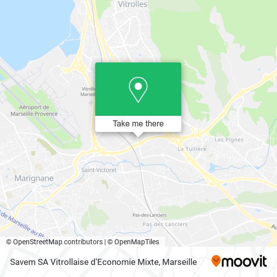 Savem SA Vitrollaise d'Economie Mixte map