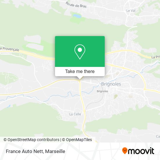 France Auto Nett map