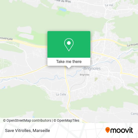 Save Vitrolles map