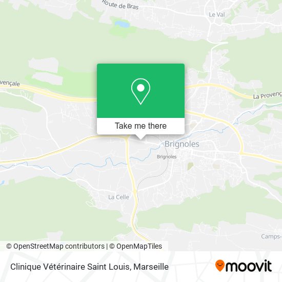Clinique Vétérinaire Saint Louis map