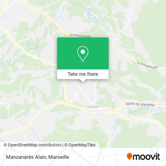 Manzanarès Alain map