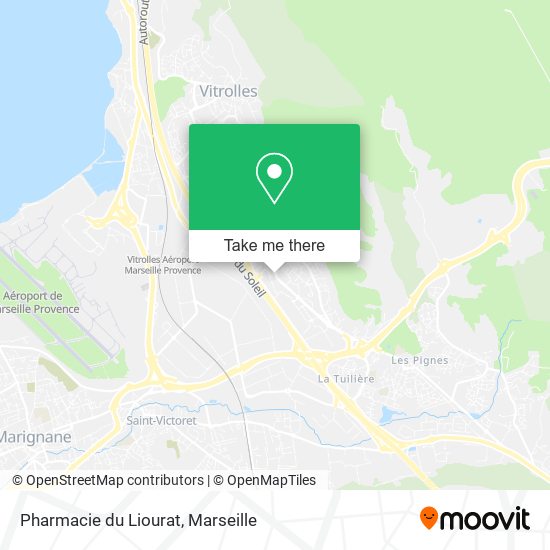 Mapa Pharmacie du Liourat