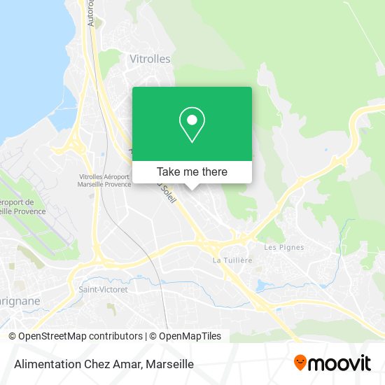 Mapa Alimentation Chez Amar