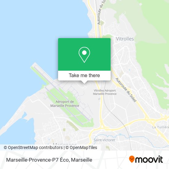 Mapa Marseille-Provence-P7 Éco