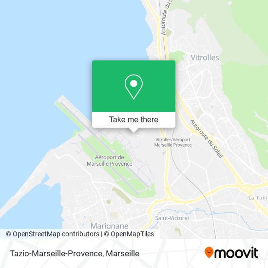 Tazio-Marseille-Provence map