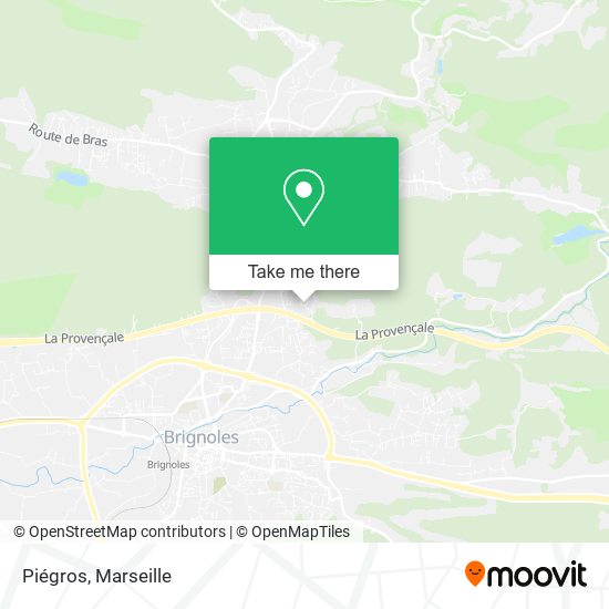 Piégros map