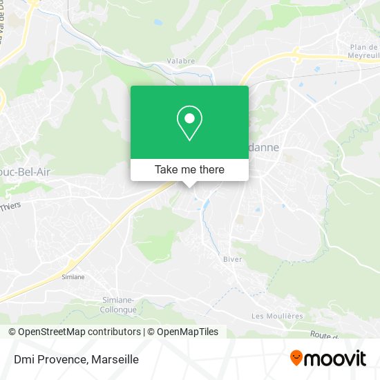 Dmi Provence map