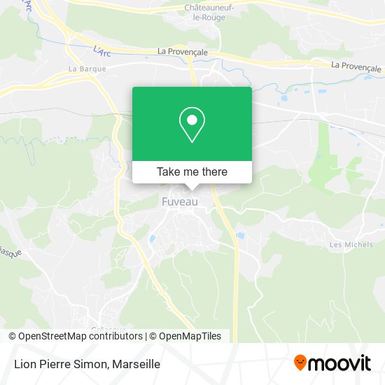 Lion Pierre Simon map